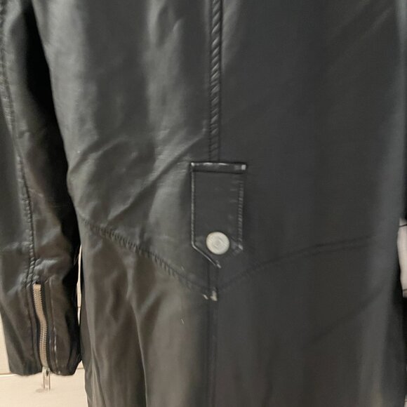 Free People Isabelle Vegan Moto Jacket NWOT Size XS - Picture 11 of 12